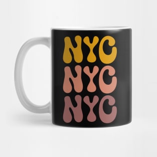 NYC new York aesthetic retro Mug